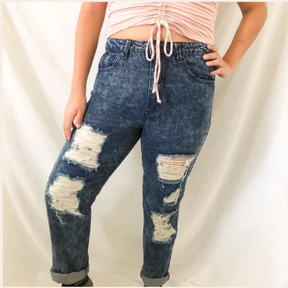 Acid/Vintage Mom Jeans